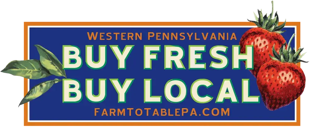 Buy Fresh Buy Local Western Farm To Table bumper sticker