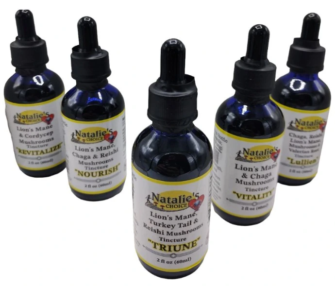 6 bottles of 2oz tinctures by Annie's Choice