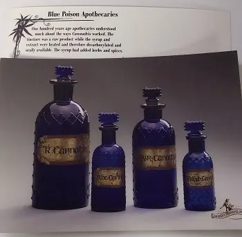 Cannabis Note Cards with envelope or Limited Post Card (Apothecary 4)